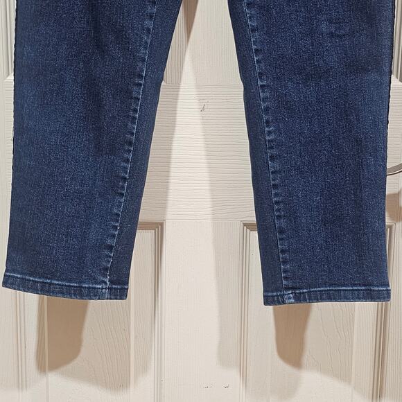 ZARA MAN Dark Wash Denim Pants Side Panel Detail Size 32 - Picture 3 of 8